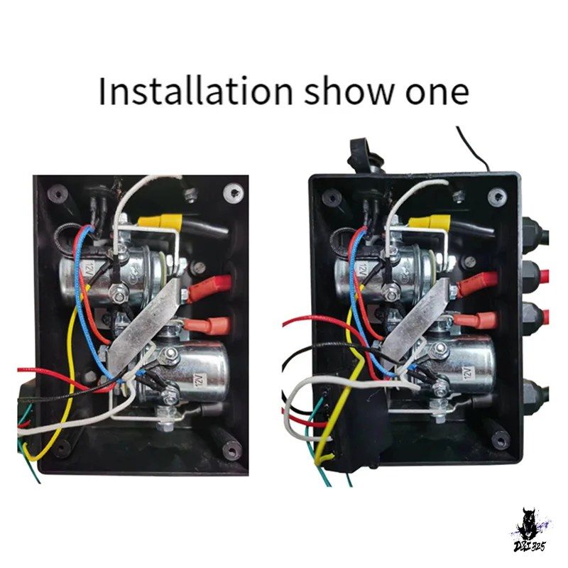 300A 12V 車電動ウインチリレーモーターソレノイドスイッチ 4255-6P