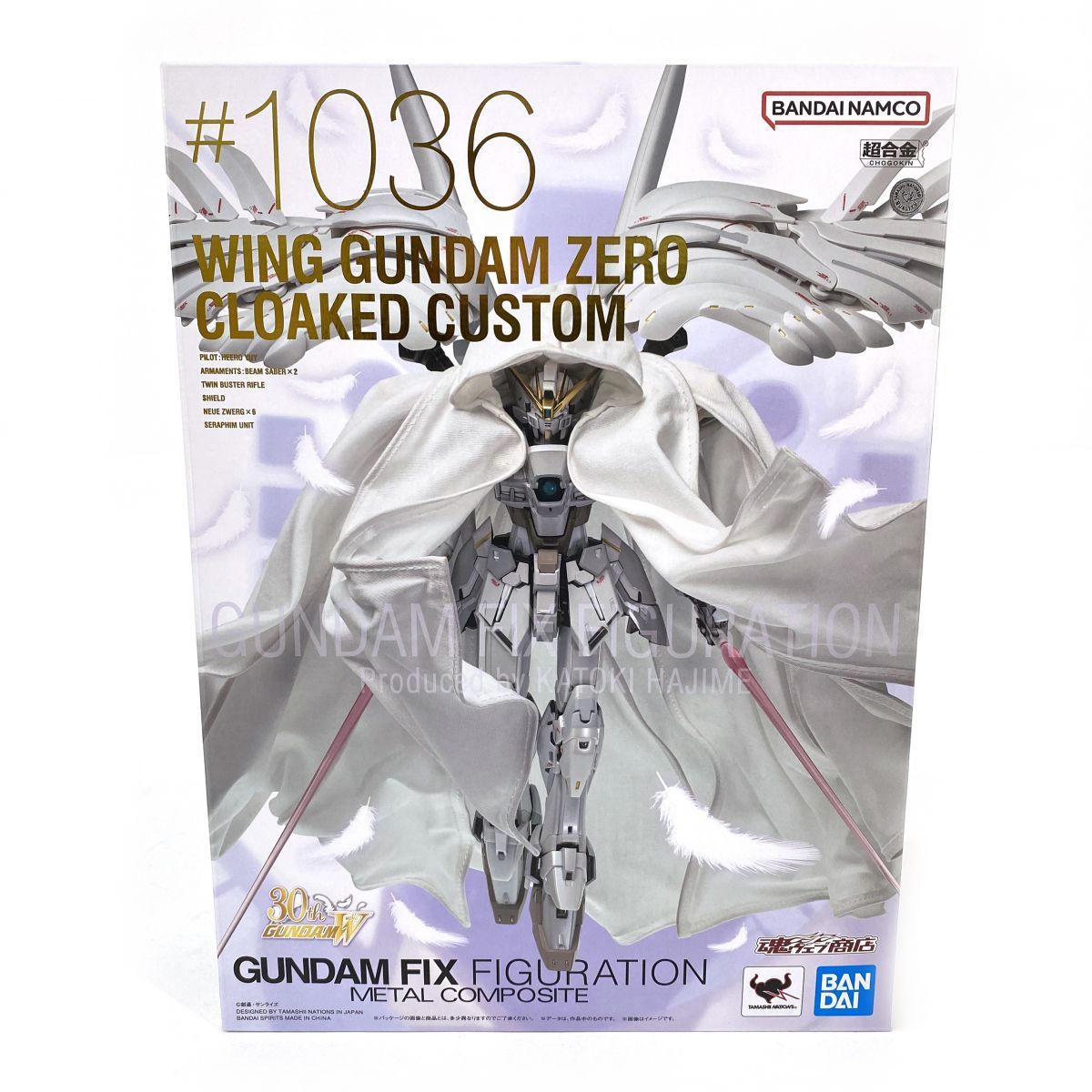 【未開封】GUNDAM FIX FIGURATION METAL COMPOSITE ウイングガンダムゼロ クロークドカスタム フィギュア