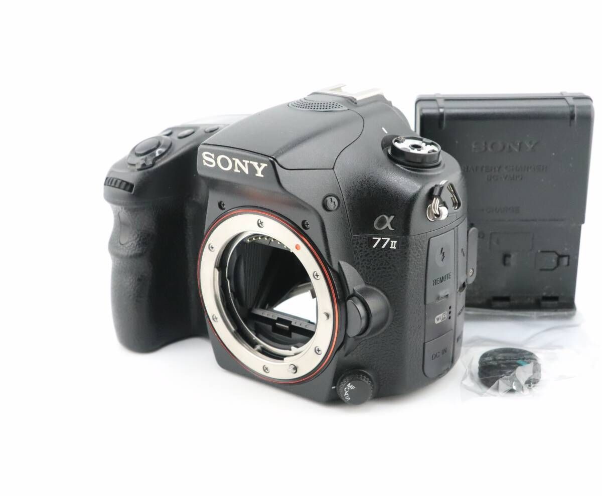 ★ソニー SONY α77II ILCA-77M2 ボディ 充電器付★　W0624＃5254 33,020円