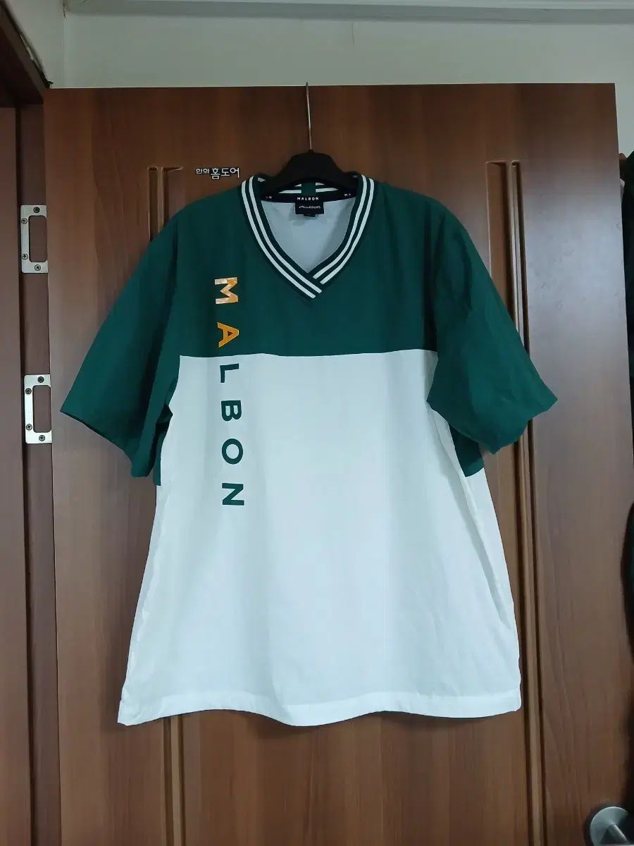 マルボンゴルフ 半袖 Tシャツ グリーン 白 105 マルボンゴルフ 半袖