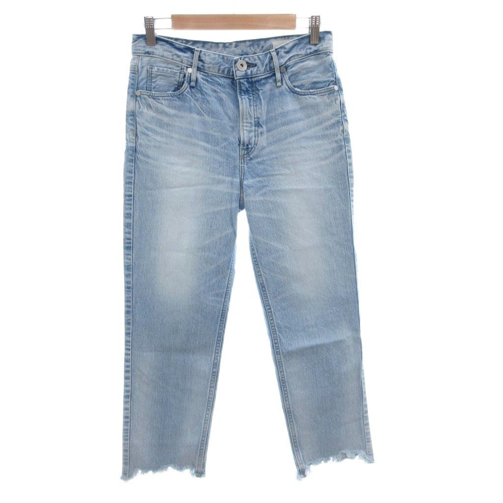 アッパーハイツ upper hights Deuxieme Classe別注 THE HIS CROP デニムパンツ ジーンズ カットオフ 22 インディゴ /FF