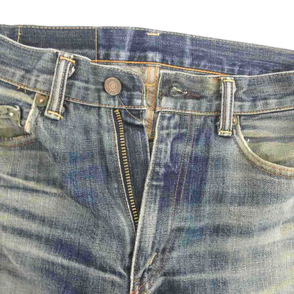 リーバイス Levi's 00s 復刻 505 デニムパンツ ジーンズ ダメージ加工