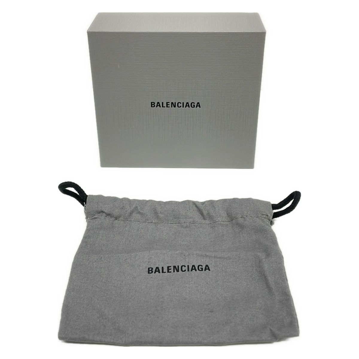 BALENCIAGA(バレンシアガ) バングル美品 - シルク ベージュ×黒×白