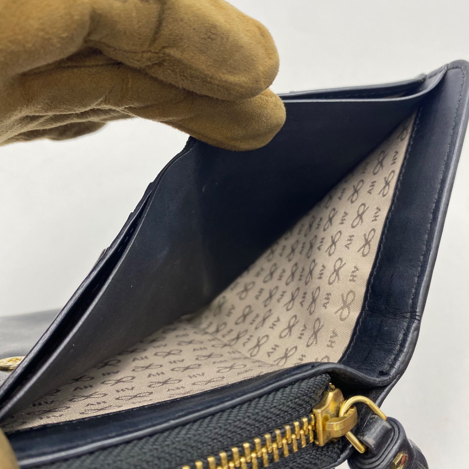 ANYA HINDMARCH アニヤハインドマーチ 二つ折り 財布 ウォレット
