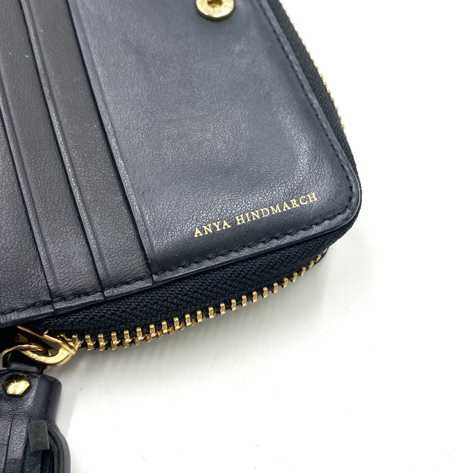 ANYA HINDMARCH アニヤハインドマーチ 二つ折り 財布 ウォレット 
