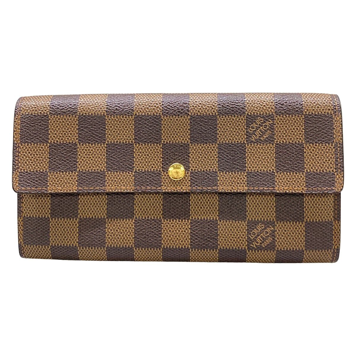 LOUIS VUITTON(ルイヴィトン) 長財布 ダミエ ポシェットポルトモネ