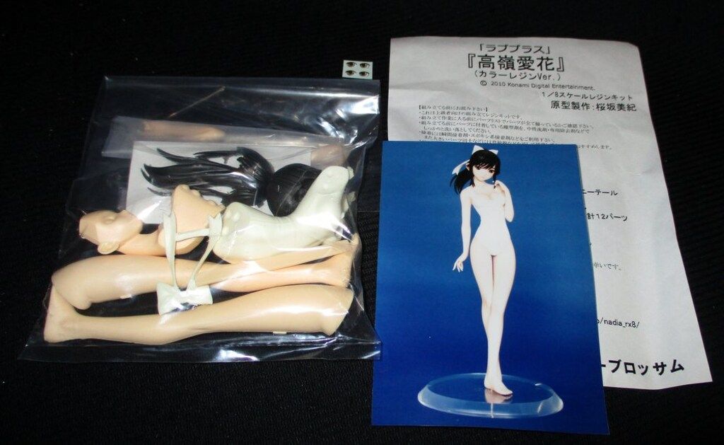 チェリーブロッサム 1/8スケールカラーレジンキット 原型 桜坂美紀 高嶺愛花 水着