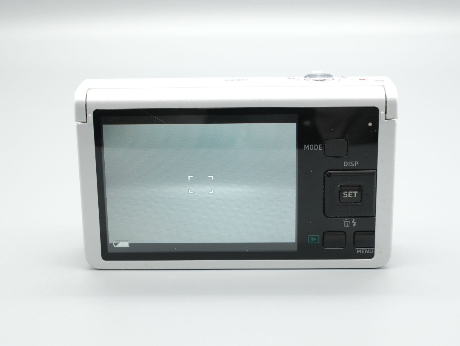 □完動品 CASIO EXILIM EX-ZR60 ホワイト コンパクトデジタルカメラ