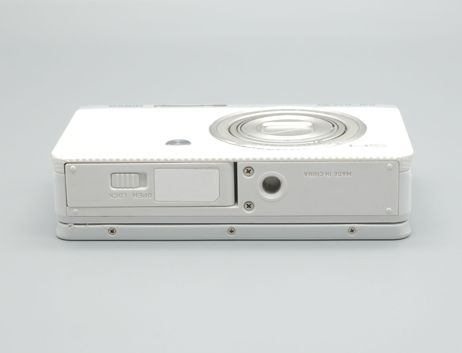 □完動品 CASIO EXILIM EX-ZR60 ホワイト コンパクトデジタルカメラ