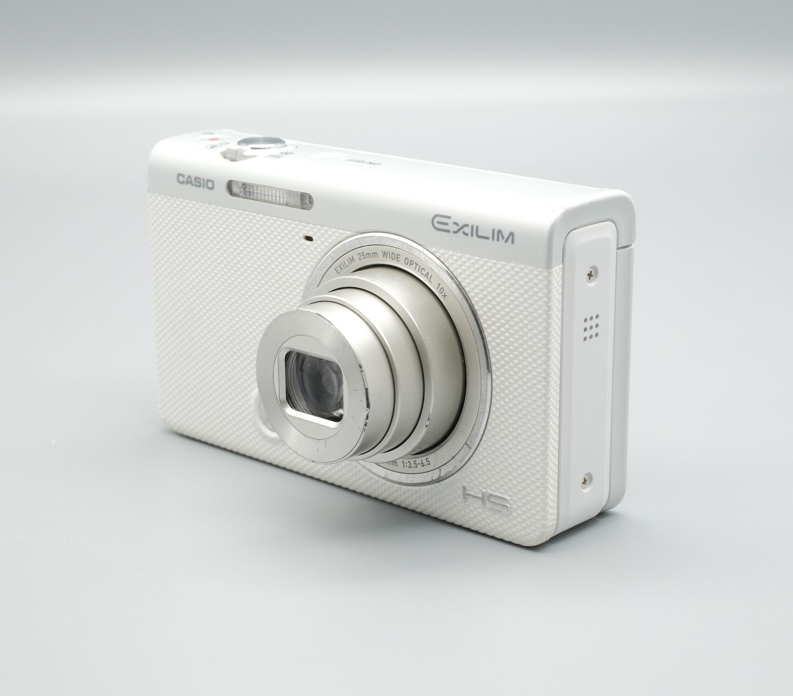 □完動品 CASIO EXILIM EX-ZR60 ホワイト コンパクトデジタルカメラ