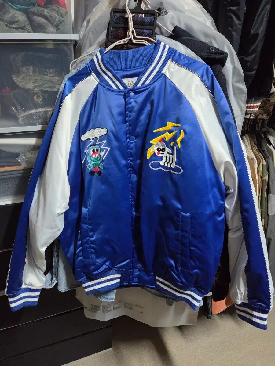 コミックス ユニバーサル ダウン スタジャン ブルー (L) 9,255円