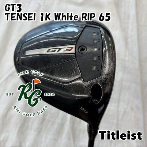 【中古】ドライバー タイトリスト GT3◆TENSEI 1K White RIP 65◆S◆9[8881]