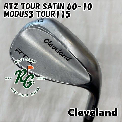 【中古】ウェッジ クリーブランド RTZ TOUR SATIN 60-10◆MODUS3 TOUR115◆S◆60[8866]