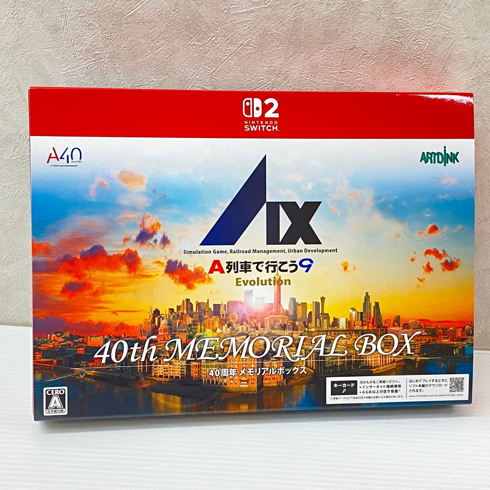 ニンテンドースイッチ2ソフト A列車で行こう9 Evolution 40周年