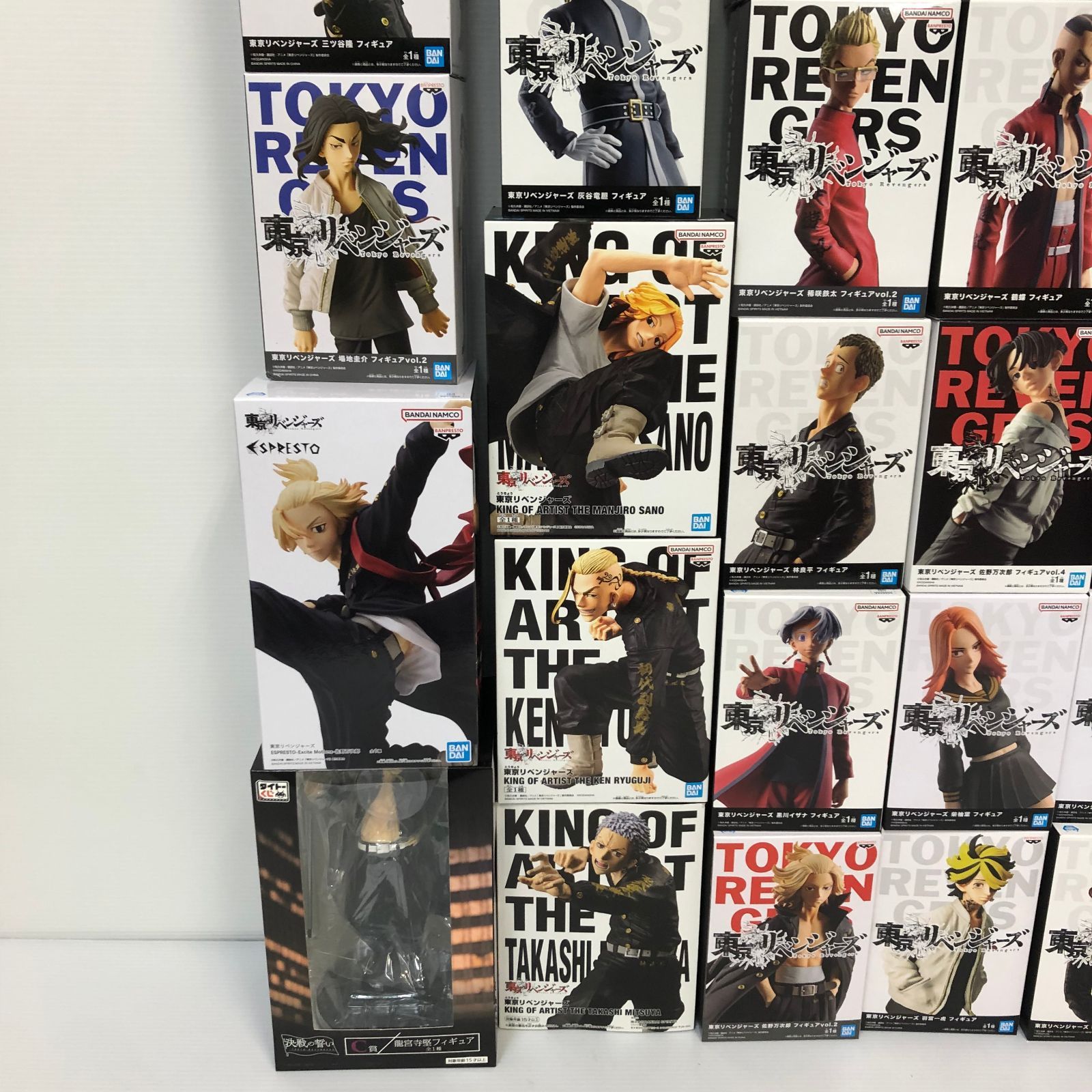 △160 東京リベンジャーズ フィギュア まとめ ※箱ダメージ品含む 未