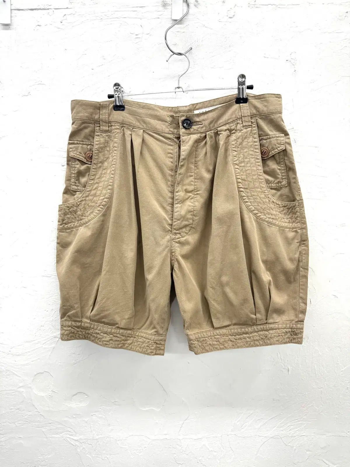 sunao kuwahara シンチバッグ ハーフパンツ