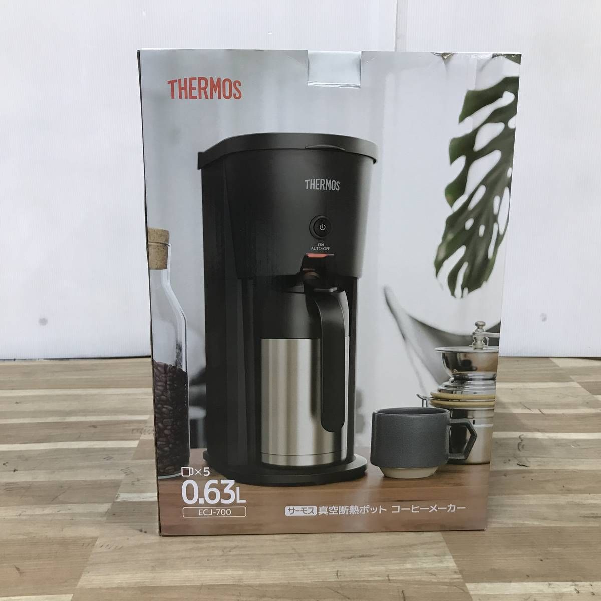 ☆未開封☆ コーヒーメーカー THERMOS サーモス ECJ-700 ホワイト 2025 