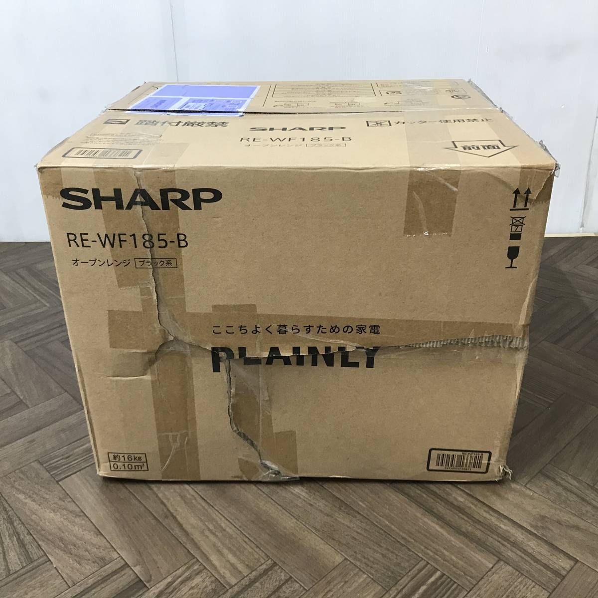☆未使用☆ オーブンレンジ 18L SHARP シャープ PLAINLY RE-WF185-B 