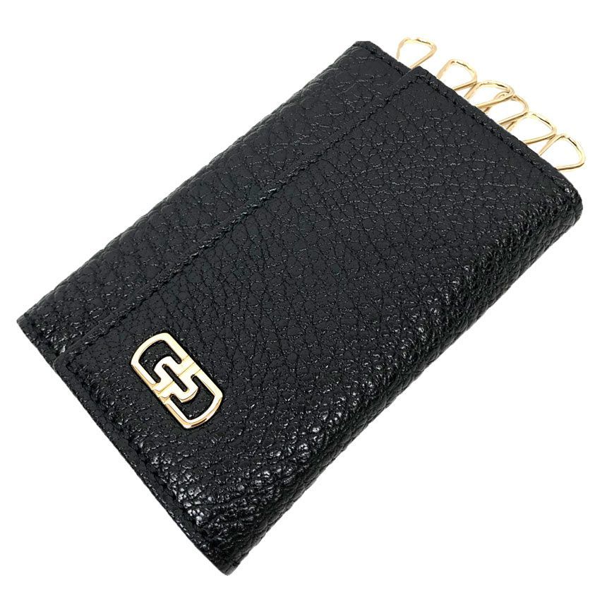BVLGARI ブルガリ パレンテシ キーケース ブラック 黒 aq13049