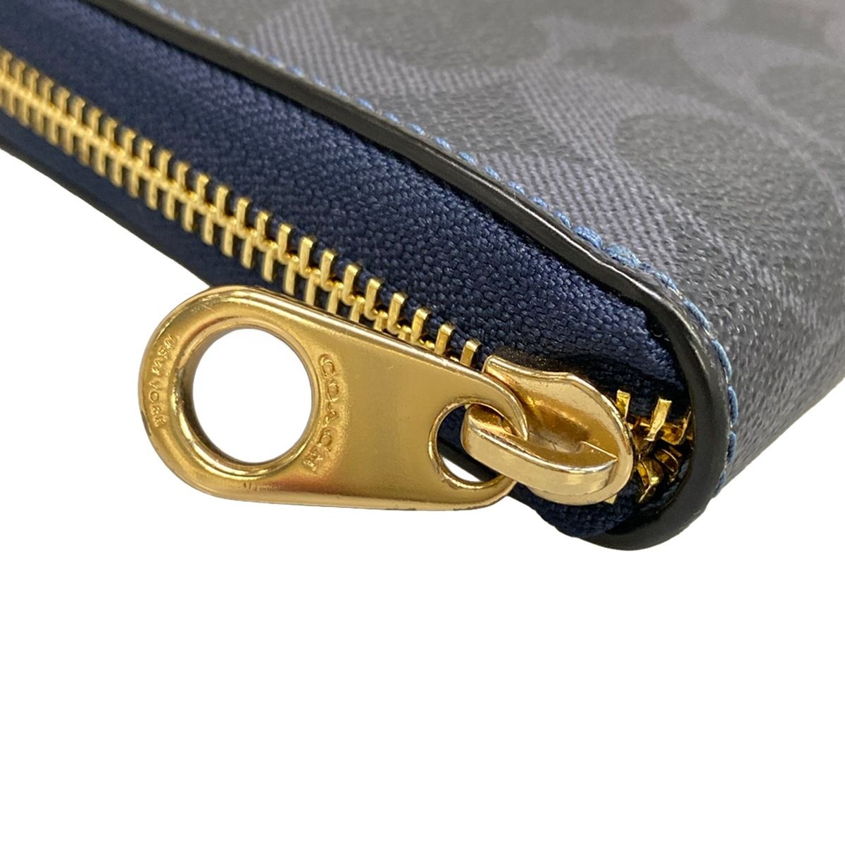 COACH(コーチ) 長財布 ロング ジップ アラウンド ウォレット 