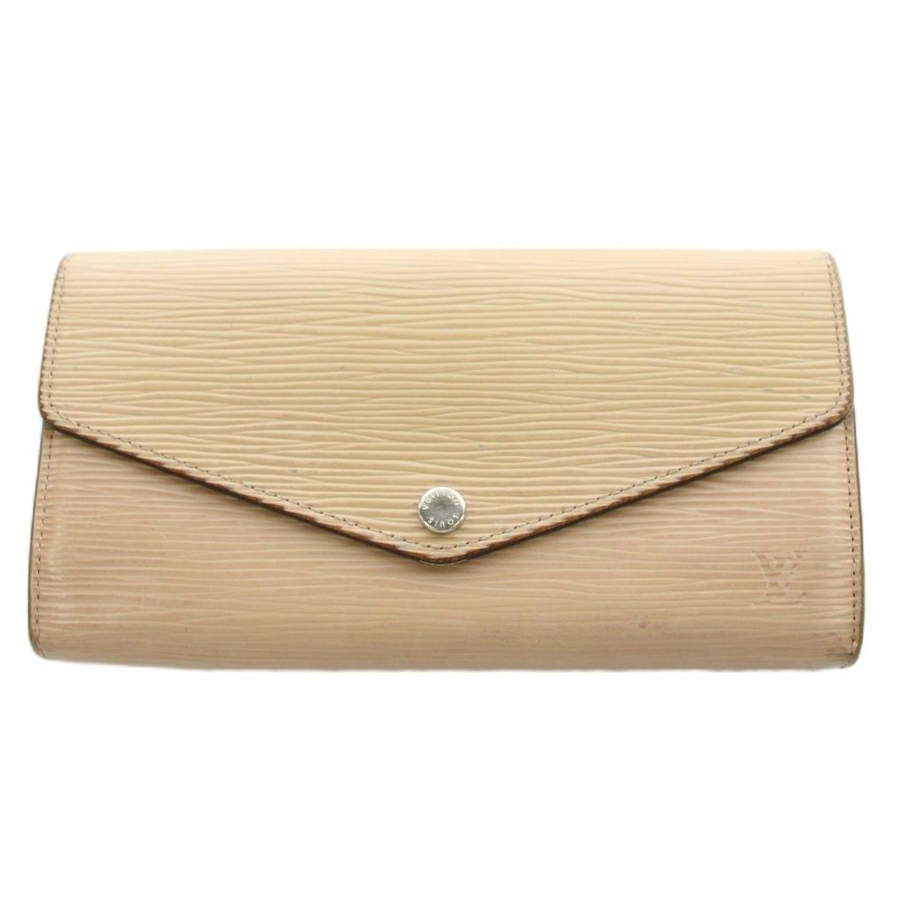 ルイヴィトン LOUIS VUITTON エピ ポルトフォイユ サラ 長財布 小銭入れ ベージュ M60724 /AN7 ■OH