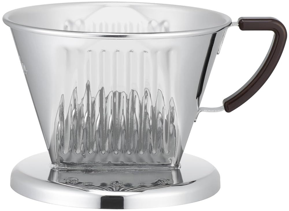 カリタ Kalita SS102 コーヒードリッパー 2〜4人用 ステンレス製 日本製 ドリップ器具 #05001 ドリップフィルター