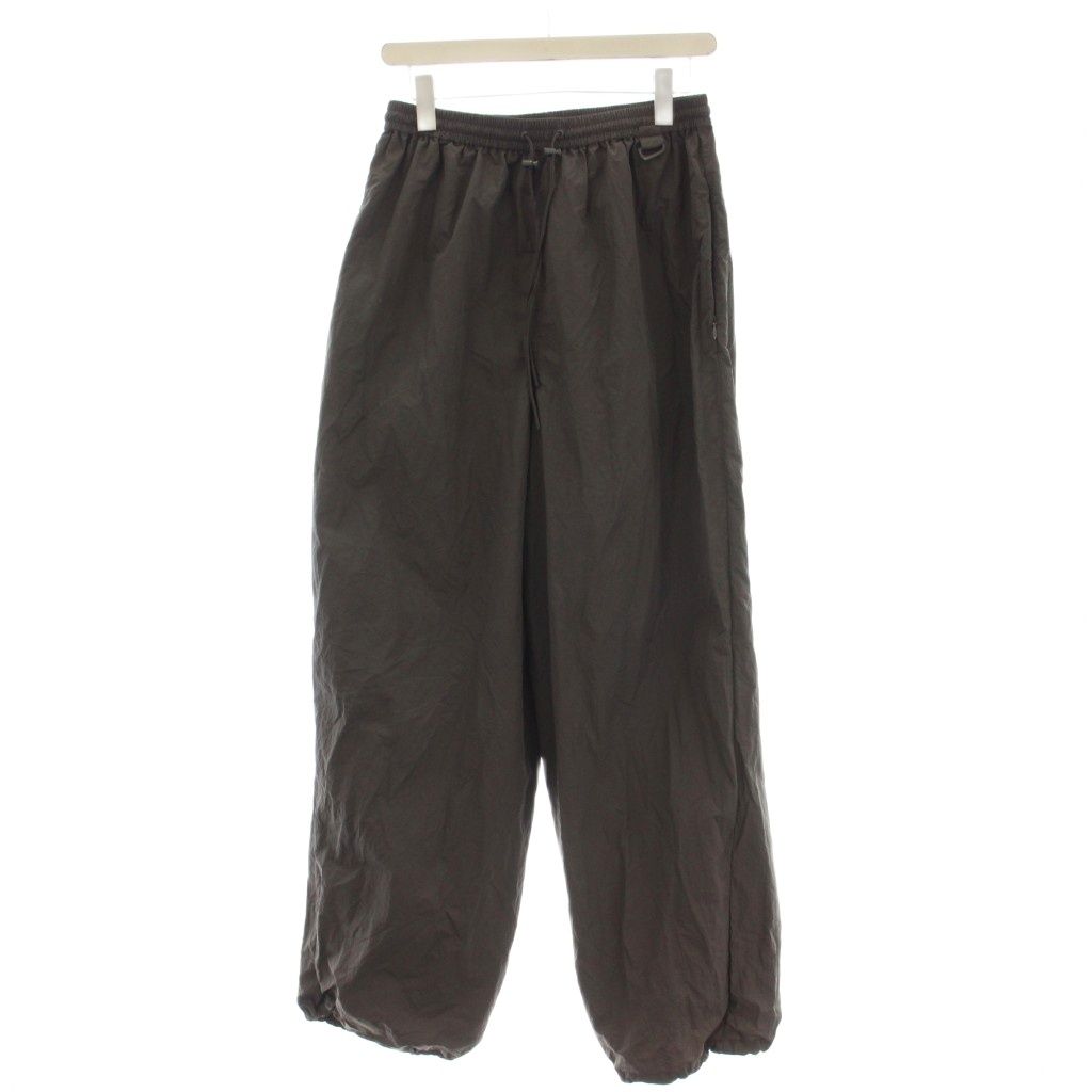 トゥデイフル TODAYFUL 24AW Nylon Track Pants ナイロン トラックパンツ ナイロンパンツ 38 チャコールグレー 12420706 /☆G44