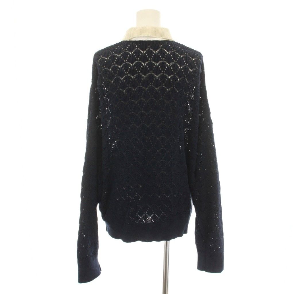 キスニューヨークシティ KITH NYC 25AW ニットポロシャツ 長袖 ロゴ