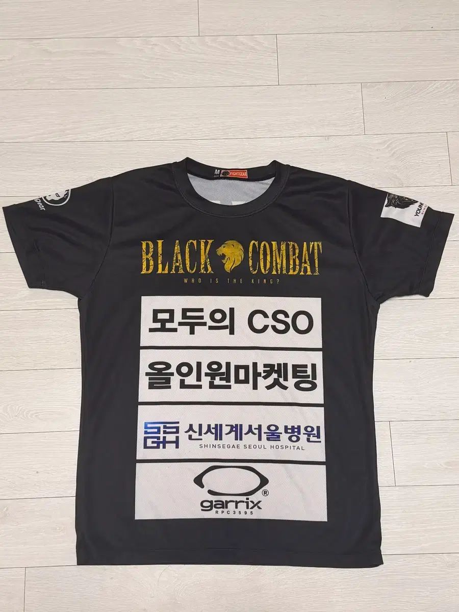 ブラックコンバット スポンサー Tシャツ