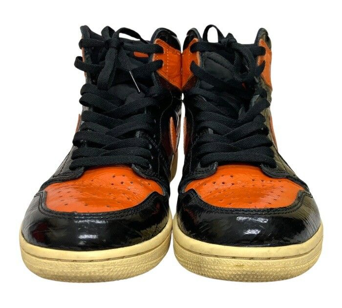 NIKE/ナイキ/555088-028/AIR JORDAN1/エアジョーダン1/スニーカー/ハイシャッタードバックボード3.0/サイズ27.5cm/オレンジ×ブラック/メンズ/FB3795