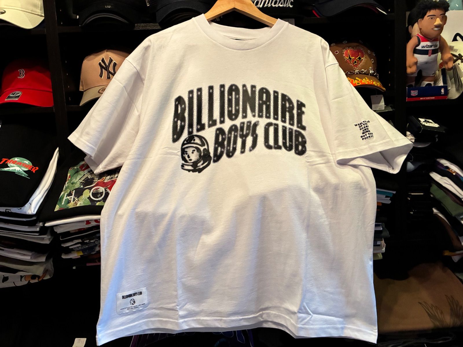 Billionaire Boys Club COTTON T-SHIRT_ARCH LOGO WHITE Lサイズ ¥9900+送料¥880