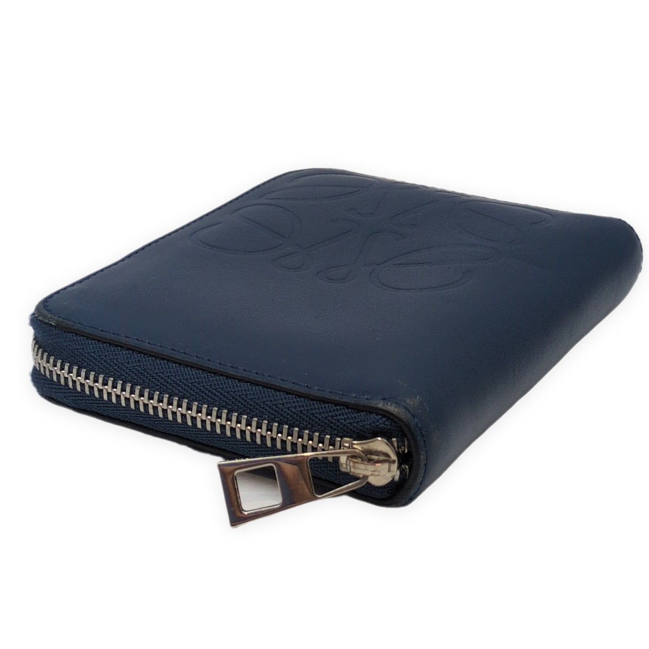 LOEWE ロエベ 6カードジップウォレット パース ネイビー LOEWE ロエベ 6CARD ZIP WALLET ジップウォレット コインケース カード