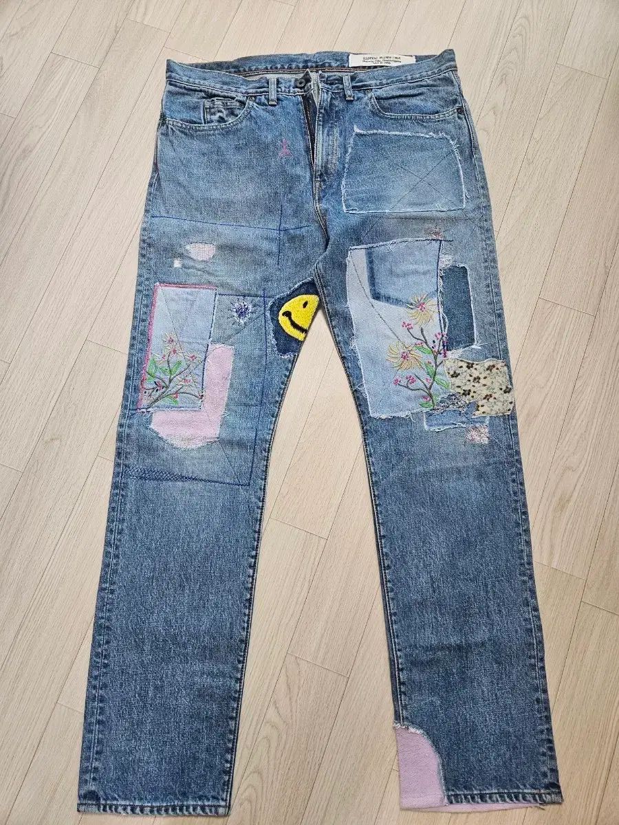 KAPITAL オカビリー パッチ デニムパンツ 38 サイズ