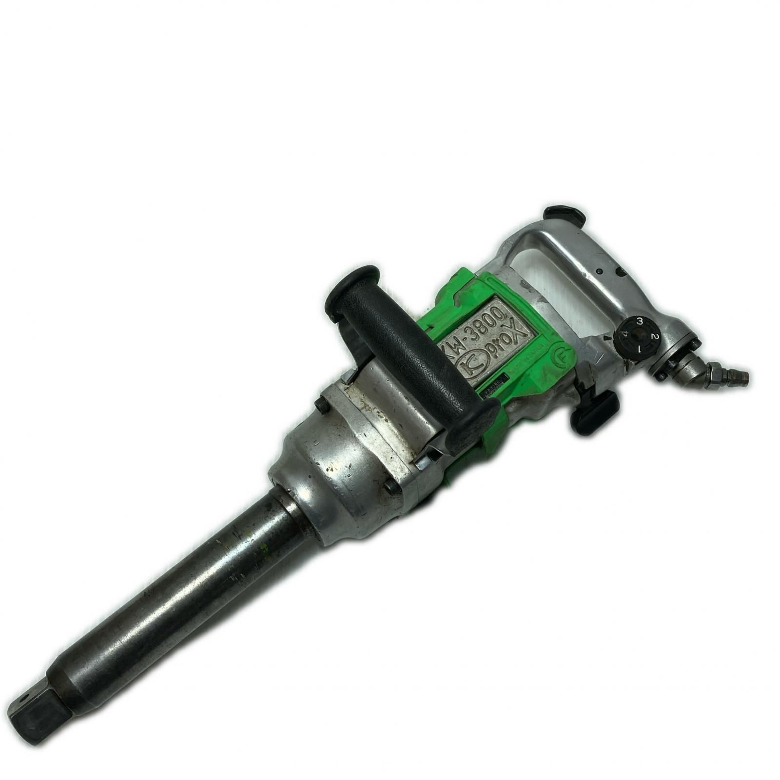 空研工業 エアインパクトレンチ 常圧 P80086 KW-3800proX グリーン