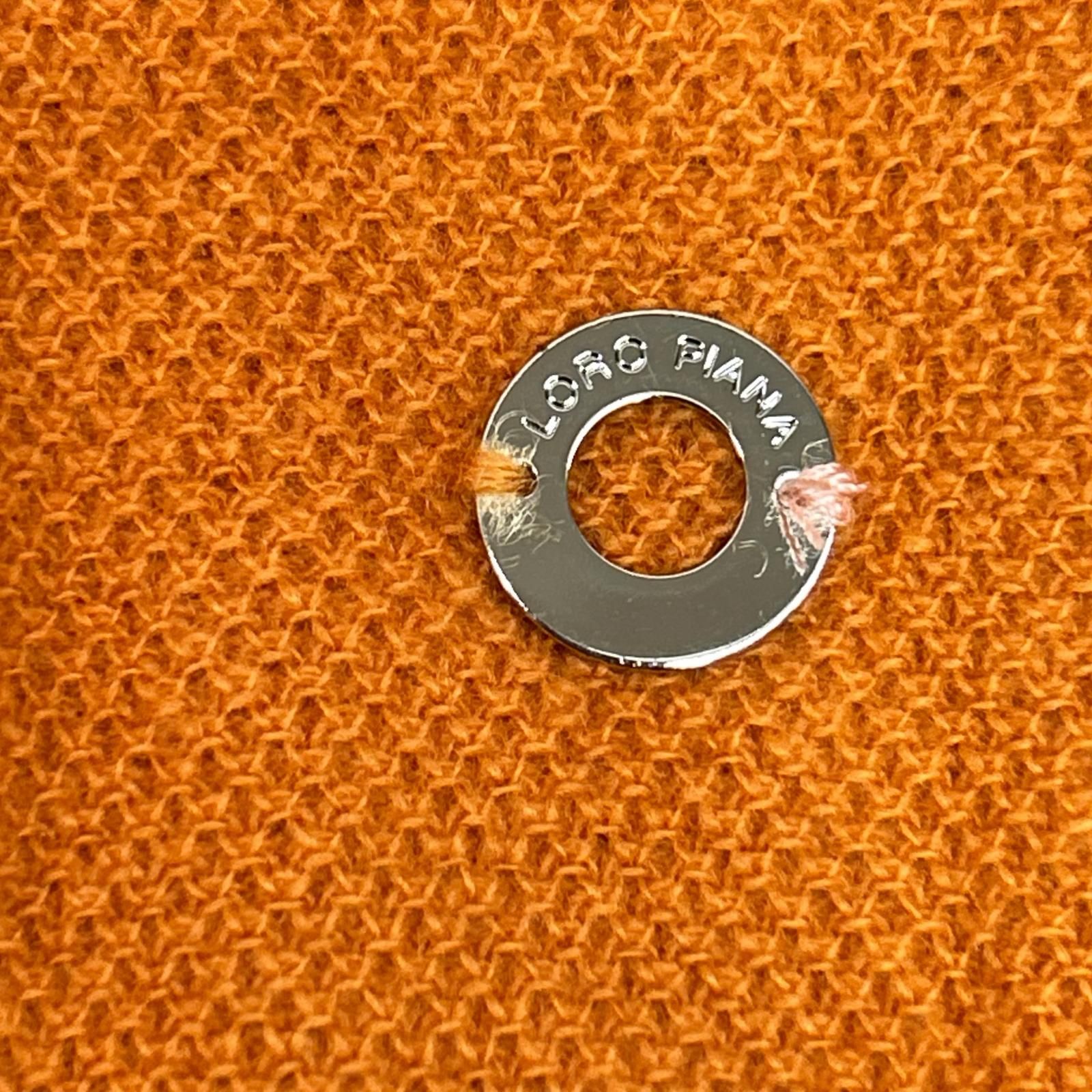 Loro Piana ロロピアーナ FAG1197 オレンジ ベビーカシミヤ ニット