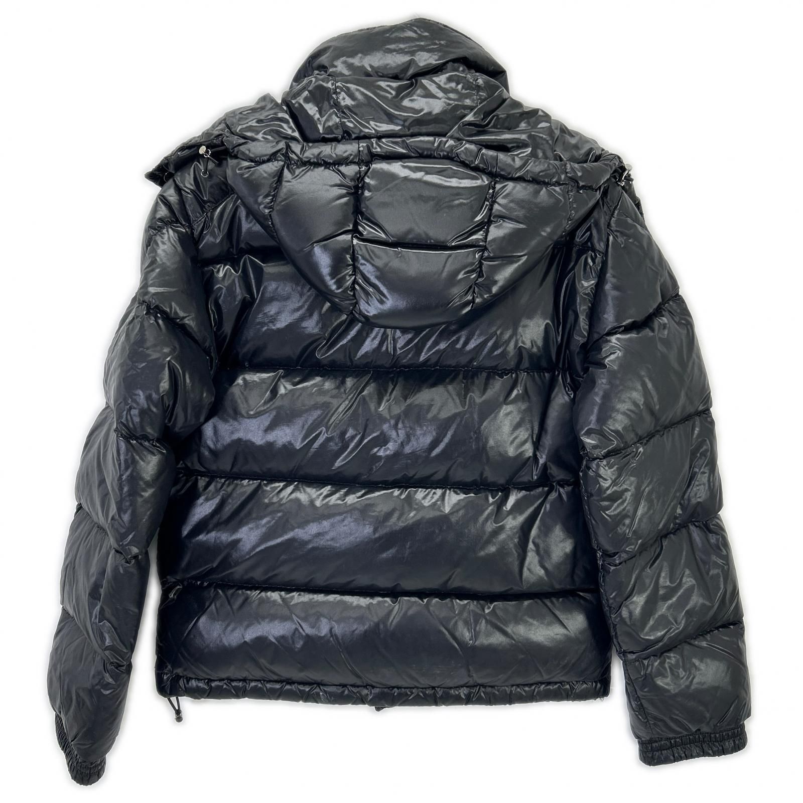 MONCLER モンクレール K2 ブラック フロントロゴ ダウンジャケット 0