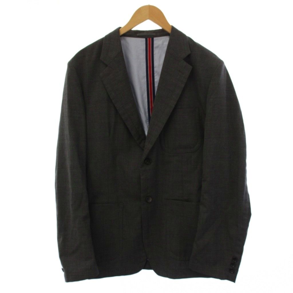 コムデギャルソンオムオム AD2019 テーラードジャケット ウール L グレー コムデギャルソンオムオム COMME des GARCONS HOMME HOMME AD2019