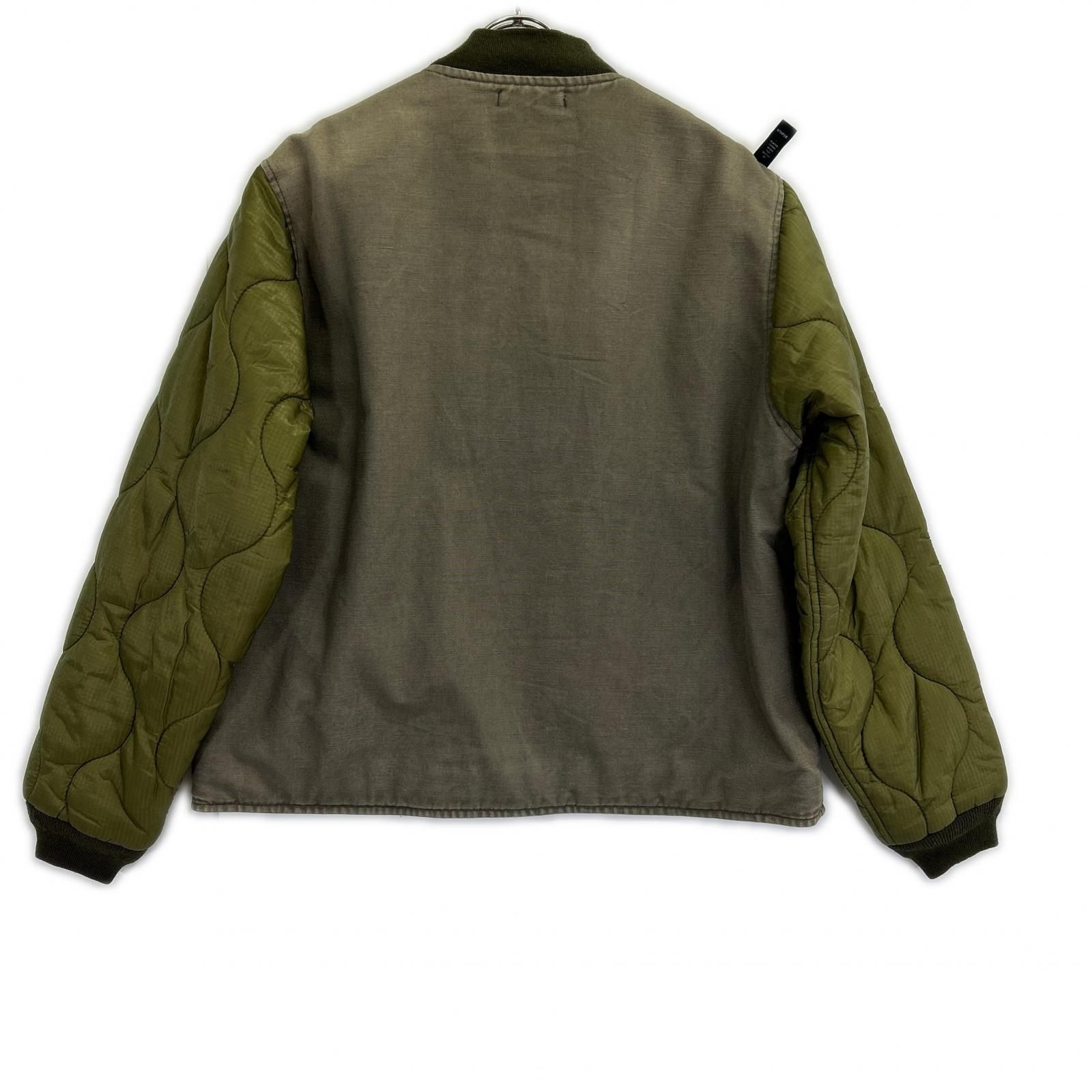 W)taps - 17AW wtaps MC キルティングボンバージャケット MA-1の