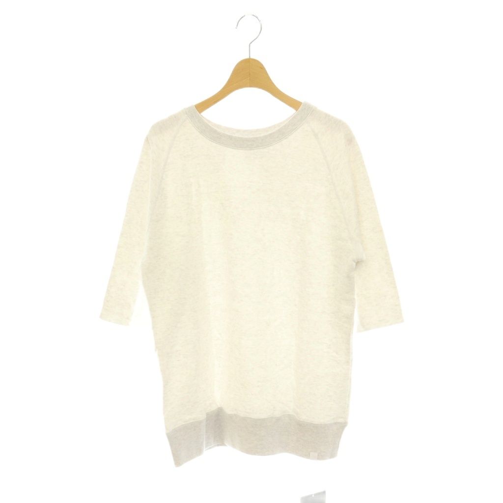 ループウィラー LOOPWHEELER 24SS ×LOWERCASE Halfsleeve Sweat スウェット ハーフスリーブ アパルトモン別注 クルーネック 五分袖 M ライトグレー /HS ■OS 7,848円