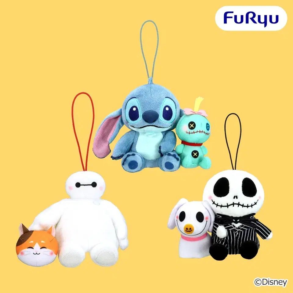 ディズニー フクフクフェア マスコット ぬいぐるみ キーホルダー
