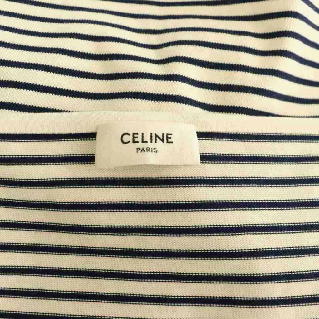 セリーヌ CELINE トリオンフ ボーダー キャミソール カットソー