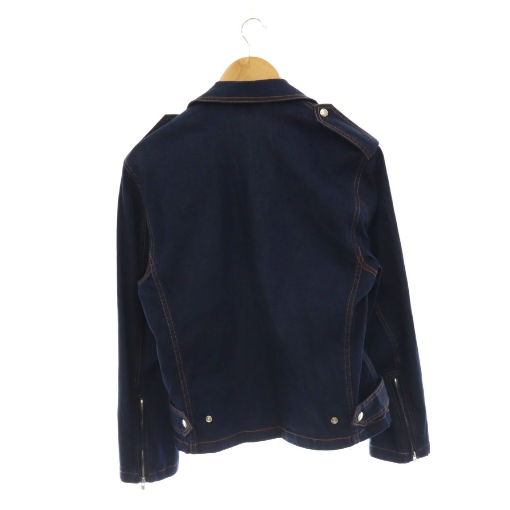アニエスベーオム Agnes b. homme デニムライダースジャケット ジップ