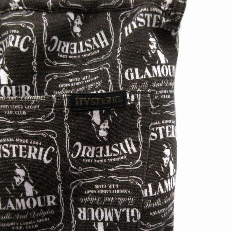 ヒステリックグラマー WHISKY柄 リバーシブルスウェットパンツ デニム転写 ヒステリックグラマー HYSTERIC GLAMOUR WHISKY柄 リバーシブル