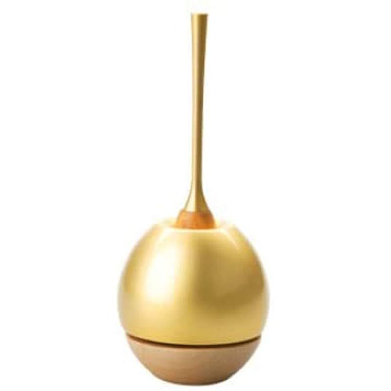 【新品】 デザイン仏具：おりん　cherinチェリン [ウッドゴールド] グッドデザイン賞受賞仏具