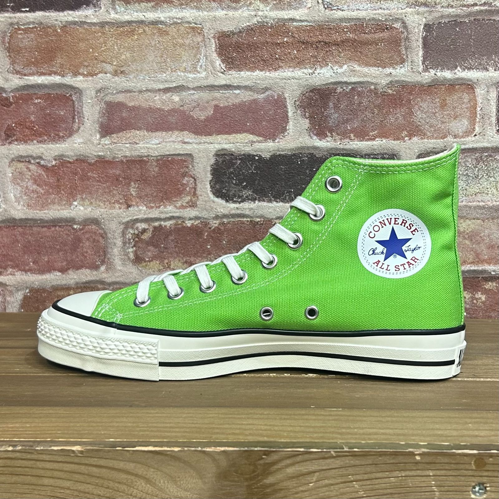CONVERSE コンバース CANVAS ALL STAR J HI (MUS GRN) US9.0/27.5cm 定価￥15,400-（税込）_