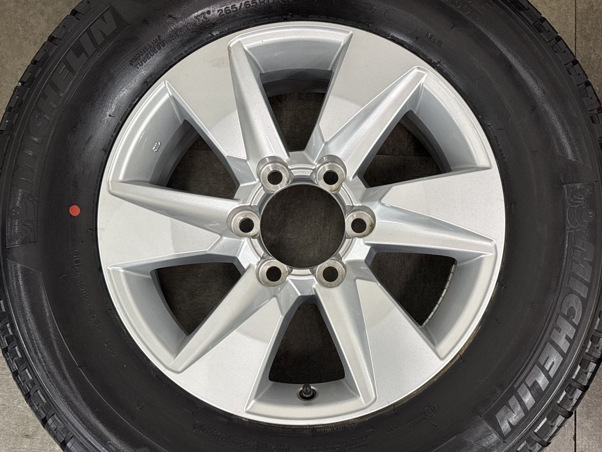 美品】トヨタ 150 ランドクルーザープラド 純正 17in 7.5J +25 PCD139 