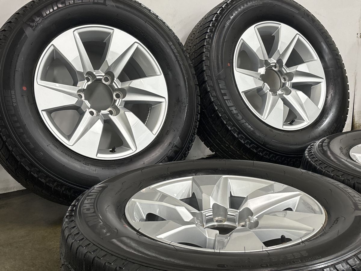 美品】トヨタ 150 ランドクルーザープラド 純正 17in 7.5J +25 PCD139 