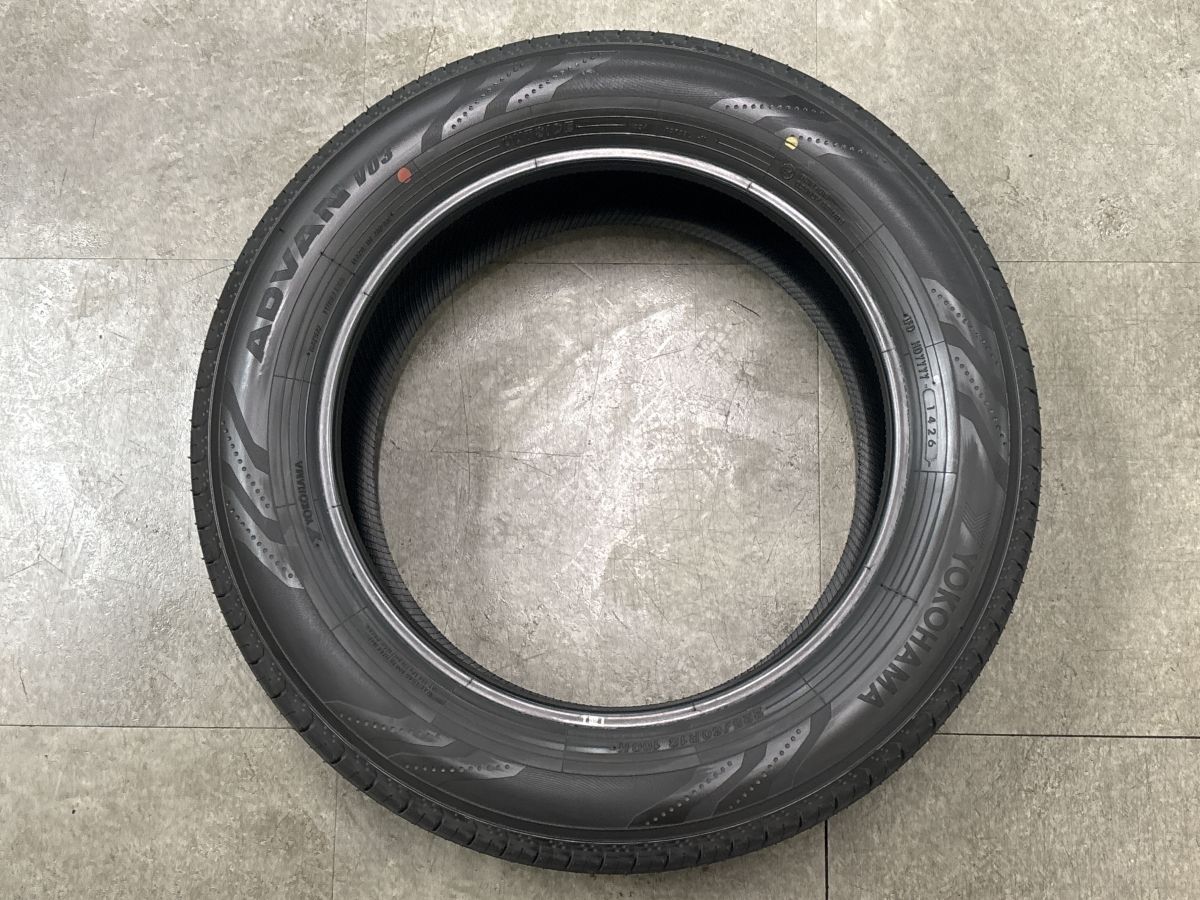 2026年製 新車外し品】ヨコハマ アドバン V03 225/60R18 4本