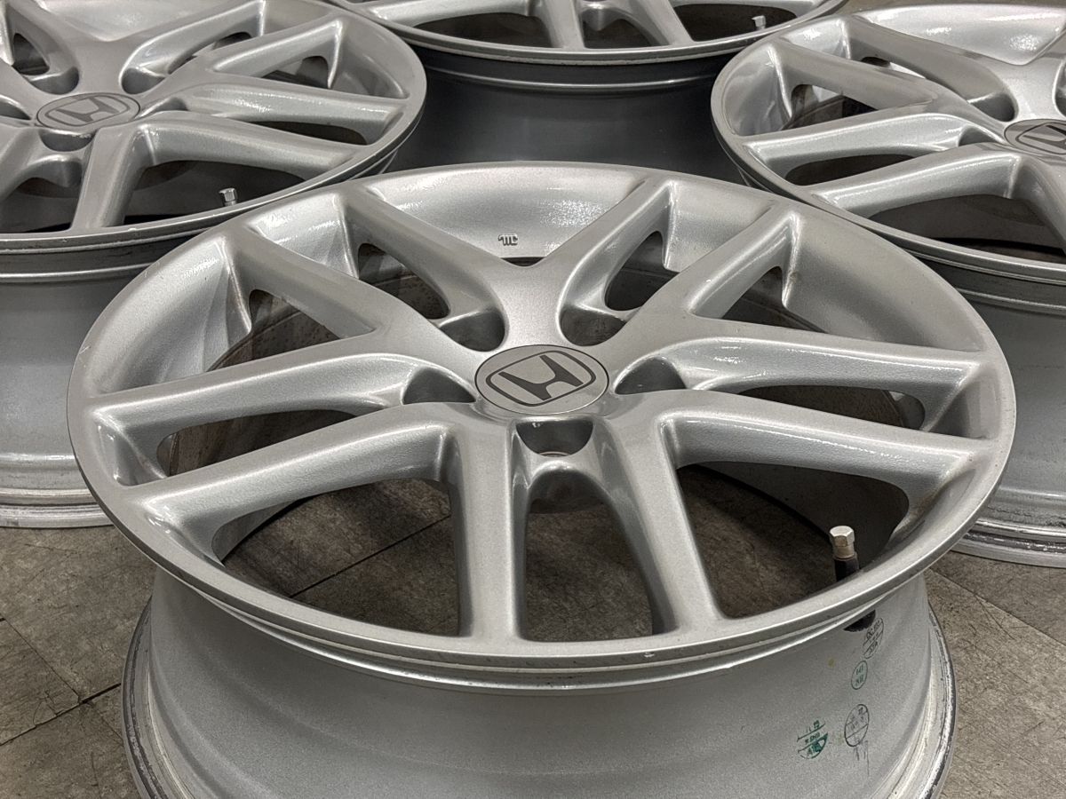 純正品】ホンダ CL7 アコード ユーロR 純正 17in 7J +55 PCD114.3 4本