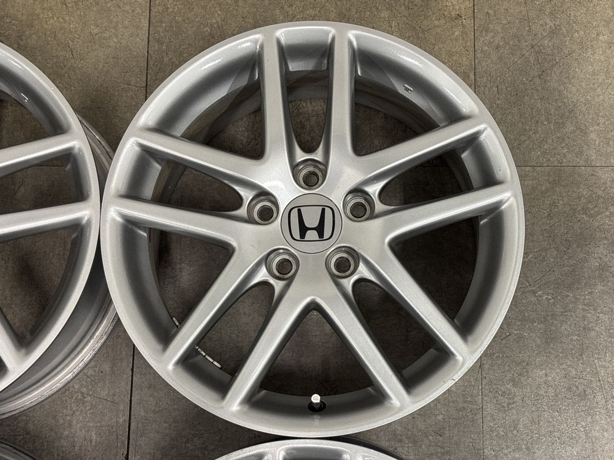 純正品】ホンダ CL7 アコード ユーロR 純正 17in 7J +55 PCD114.3 4本